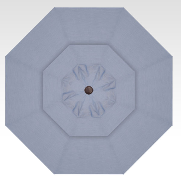 11' Collar Tilt Double Wind Vent Market Umbrella by Treasure Garden - Image 2